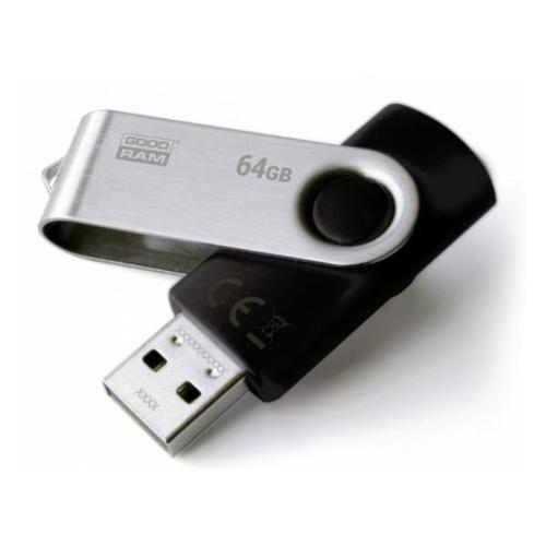 USB stick Goodram Twister 64 GB - USB 2.0 - Μαύρο