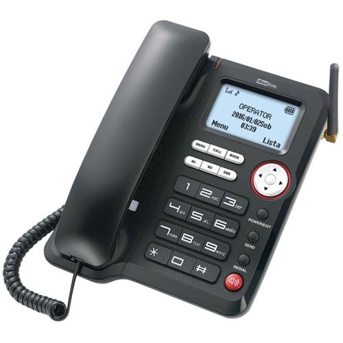Ενσύρματο Τηλέφωνο Maxcom Comfort MM29D - Black