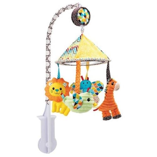 Infantino Κουρδιστό Μουσικό Περιστρεφόμενο Carousel Με Ζωάκια B-930-216369-10