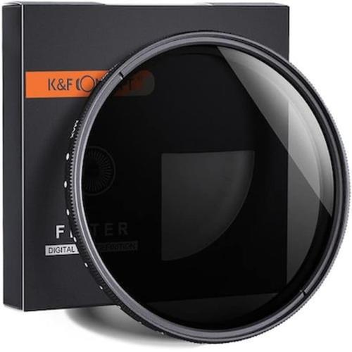 K And F Concept 49mm Variable Fader Nd2-nd400 Filter