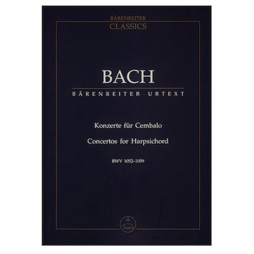 Βιβλίο Barenreiter J. S. Bach - Concertos For Harpsichord Bwv 1052-1059