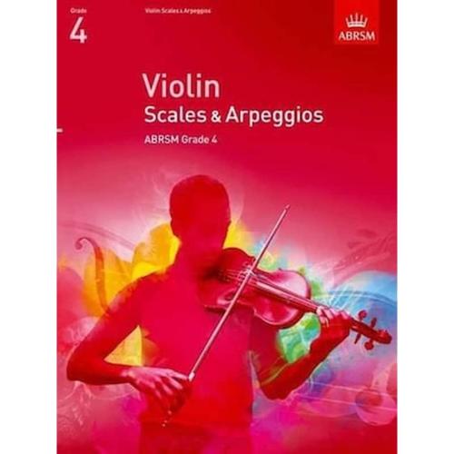 Βιβλίο Για Βιολί Abrsm Violin Scales - Arpeggios, Grade 4