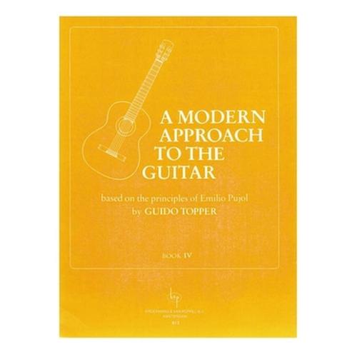 Βιβλίο Για Κλασσική Κιθάρα B-p Topper - A Modern Approach To The Guitar, Book 4