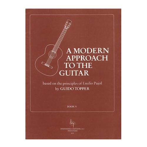 Βιβλίο Για Κλασσική Κιθάρα B-p Topper - A Modern Approach To The Guitar, Book 5