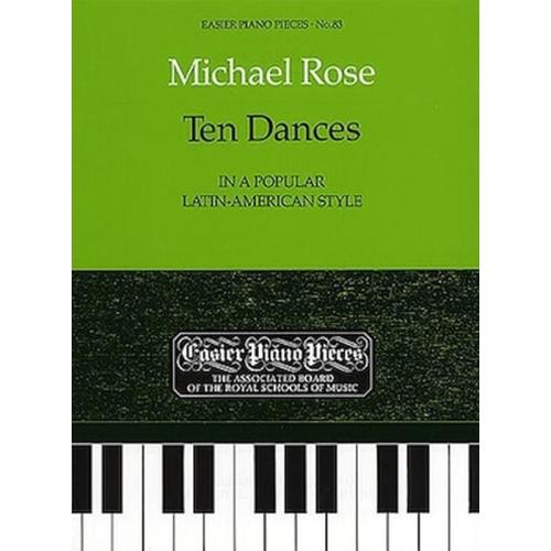 Βιβλίο Για Πιάνο Abrsm Rose - Ten Dances Piano Solo