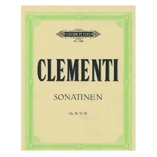 Βιβλίο Για Πιάνο Edition Peters Clementi - Sonatinen Op.36,37,38
