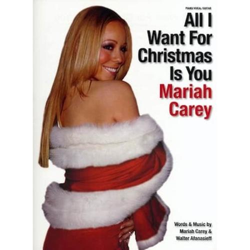 Βιβλίο Για Πιάνο, Κιθάρα, Φωνή Wise Publications Mariah Carey - All I Want For Christmas Is You