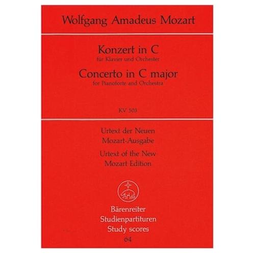 Βιβλίο Για Σύνολα Barenreiter Mozart - Piano Concerto In C Major Kv503 [pocket Score]