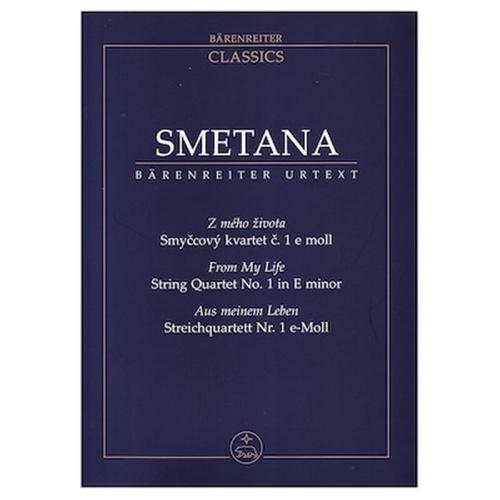 Βιβλίο Για Σύνολα Barenreiter Smetana - String Quartet Nr.1 In E Minor [pocket Score]