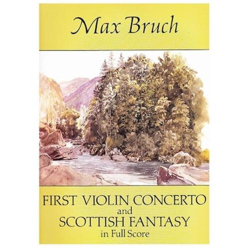 Βιβλίο Για Σύνολα Dover Publications Bruch - First Violin Concerto And Scottish Fantasy [full Score]