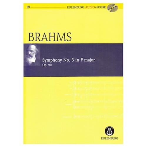 Βιβλίο Για Σύνολα Editions Eulenburg Brahms - Symphony Nr.3 Op.90 In F Major - Cd