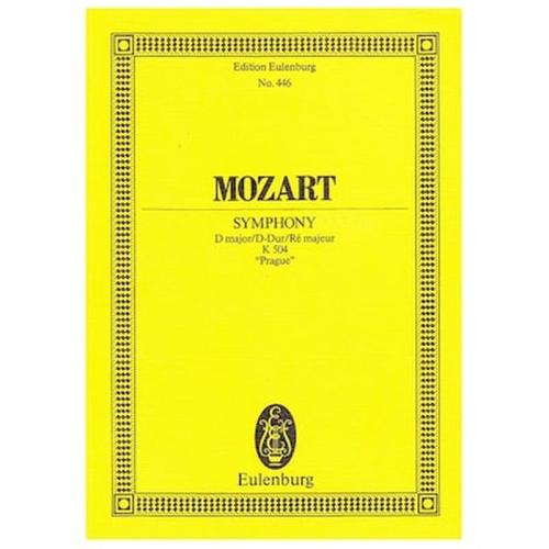 Βιβλίο Για Σύνολα Editions Eulenburg Mozart - Symphony Nr.38 In D Major [pocket Score]