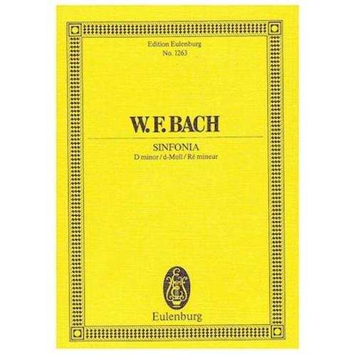 Βιβλίο Για Σύνολα Editions Eulenburg W.f. Bach - Sinfonia In D Minor [pocket Score]
