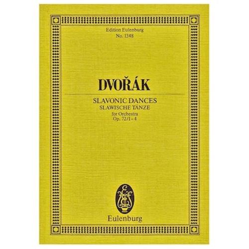 Dvorak - Slavonic Dances Op.72/1-4 [pocket Score]