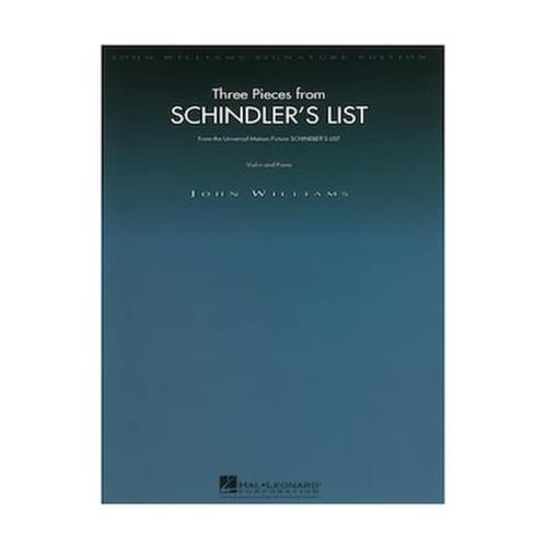 Three Pieces From Schindlers List For Violin - Piano