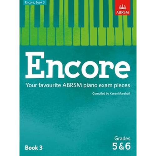 Βιβλίο Για Πιάνο Abrsm Encore Book 3, Grades 5-6