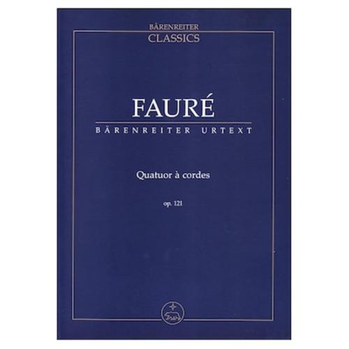 Faure - Quatuor À Cordes Op.121 [pocket Score]