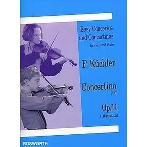 Kuchler - Concertino In G Op.11 For Violin - Piano