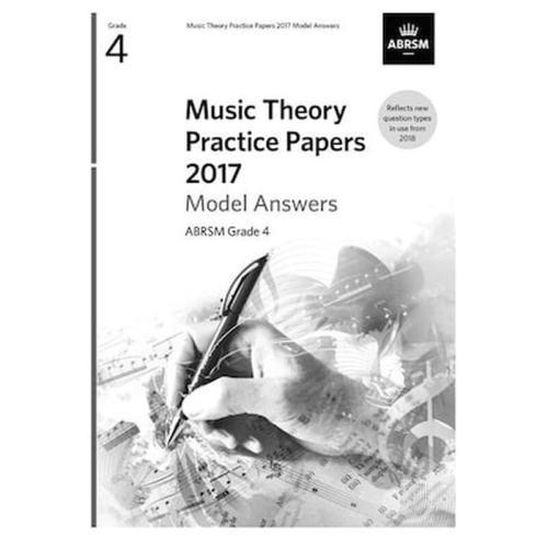 Music Theory Practice Papers 2017 Model Answers, Grade 4
