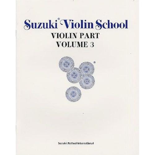 Suzuki - Violin School, Vol.3 (violin Part)