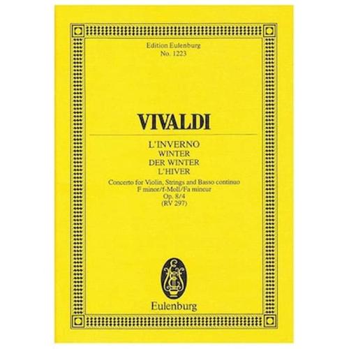 Vivaldi - L Inferno Winter In F Minor Op.8/4 [pocket Score]