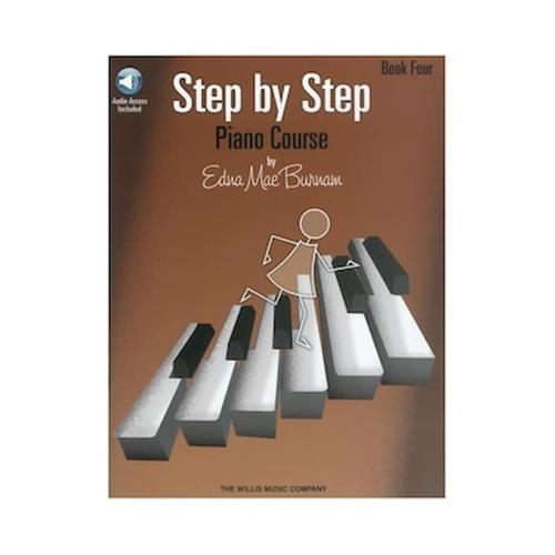 Burnam - Step By Step Piano Course, Book 4 - Online Audio