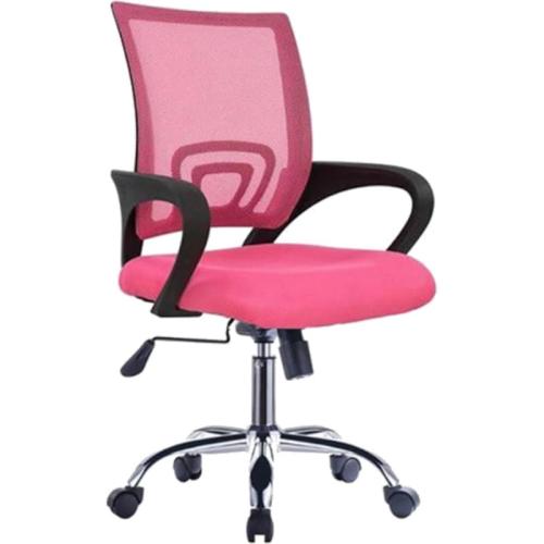 Καρέκλα Γραφείου ArteLibre Αλκυόνη από Ύφασμα Mesh - Ροζ
