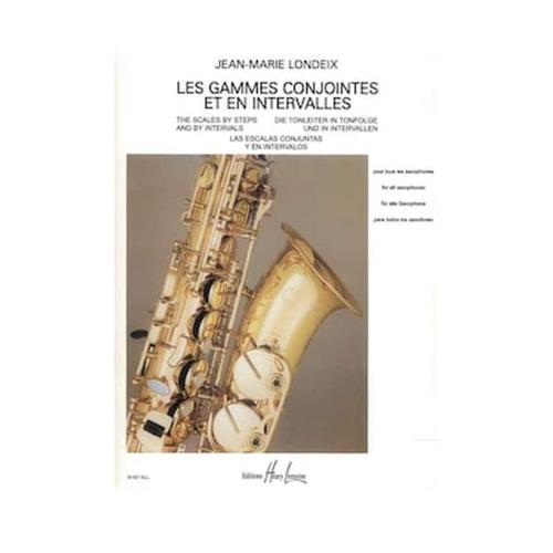 Londeix - Les Gammes Conjointes Et En Intervalles (for All Saxophones)