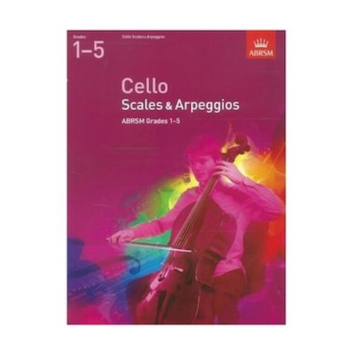 Abrsm - Cello Scales - Arpeggios, Grades 1-5 From 2012