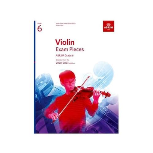 Abrsm - Violin Exam Pieces 2020-23 Score - Part, Grade 6