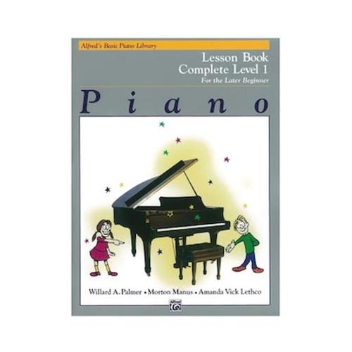 Alfreds Basic Piano Library - Lesson Book, Complete Level 1 (αγγλική Έκδοση)