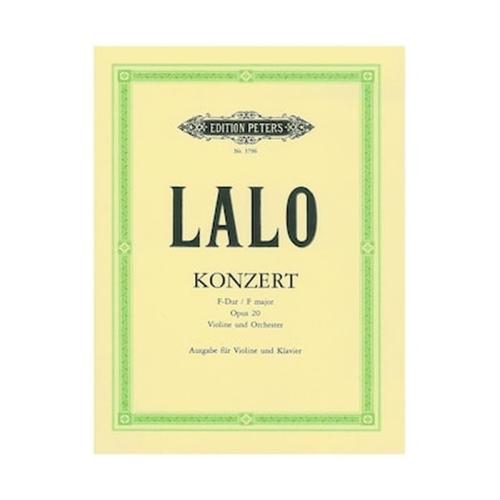 Lalo - Concerto No.1 In F Major, Op. 20 For Violin And Piano