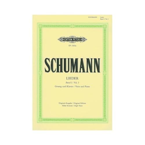 Schumann - Lieder Band 1, High Voice (voice - Piano)