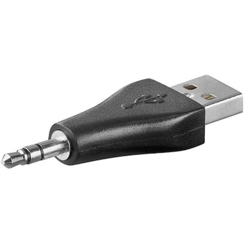 93981 Usb 2.0 Plug Type A To 3.5mm Plug 3-pin Stereo 055-0345