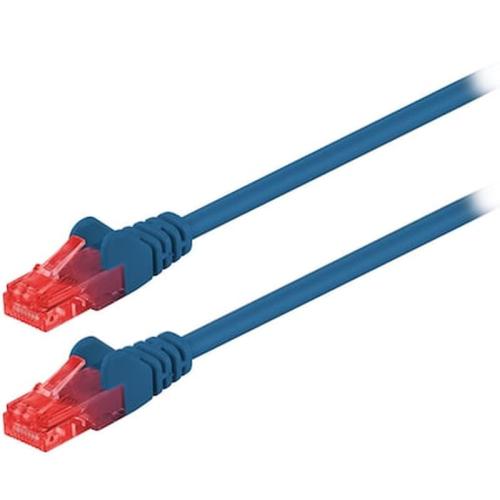 95247 Cat 6 U/utp Patch Cable Cca 0.25m Blue 055-1009