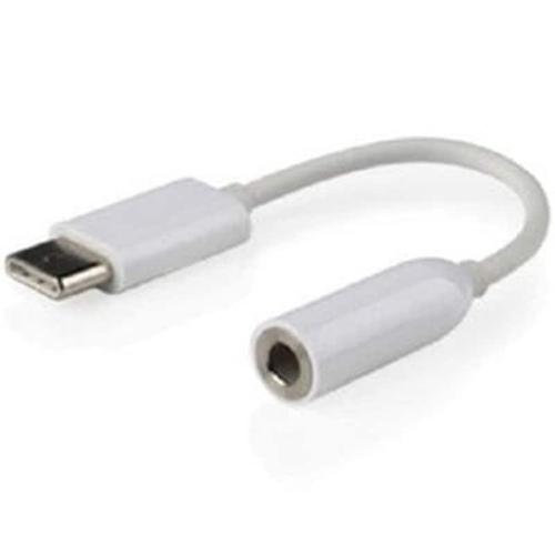 Cablexpert Usb Type-c Plug To Stereo 3,5mm Audio Adapter Cable White Cca-uc3.5f-01-w