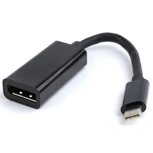 Cablexpert Usb-c To Display Port Adapter Black A-cm-dpf-01