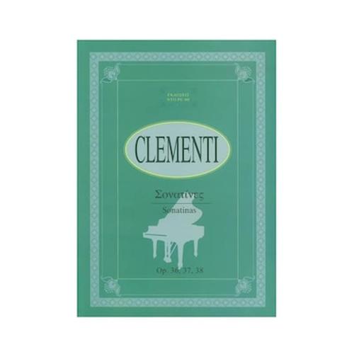 Clementi - Σονατίνες, Op. 36, 37, 38
