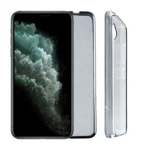 Θήκη Apple iPhone 11 Pro Max - Volte-tel Slimcolor Air Tpu - Transparent Γκρι