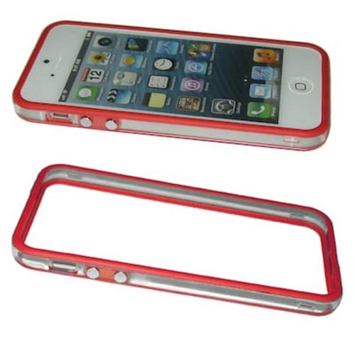 Θήκη Apple iPhone 5/iPhone 5s/iPhone Se - Volte-tel Bumper Metal Button - Red