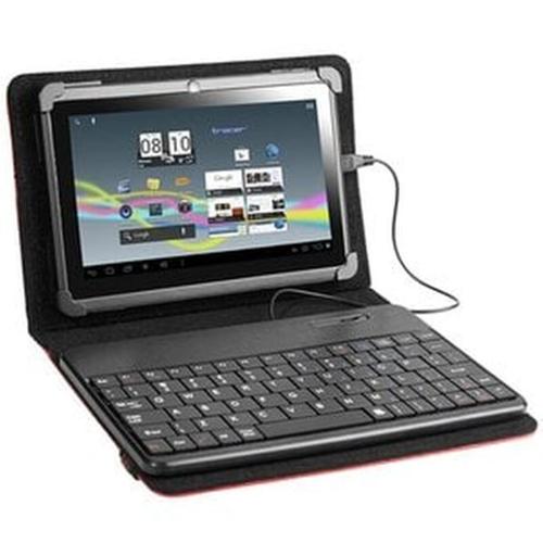 Tracer Tablet Case With Kbrd 7-8 Smart Fit Red - Trat43855