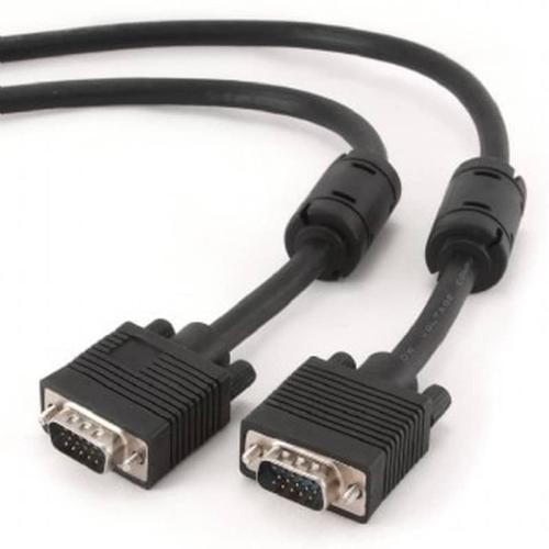 Cablexpert Premium Dual-shielded Vga Cable With Ferrite Cores 5m Black Cc-ppvga-5m-b