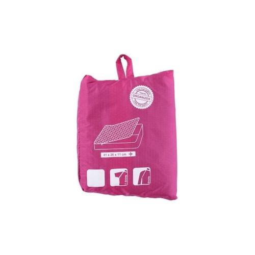 Dunlop Υφασμάτινη Θήκη Αποθήκευσης Αντικειμένων Medium, 40x26x10cm, Travel Organizer Bag Ροζ