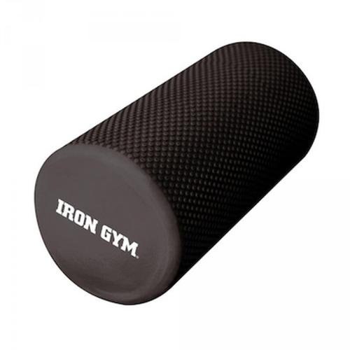 Iron Gym Κύλινδρος Για Yoga Πιλάτες Γυμναστική Σε Μαύρο Χρώμα, 29.5x9.5 Cm