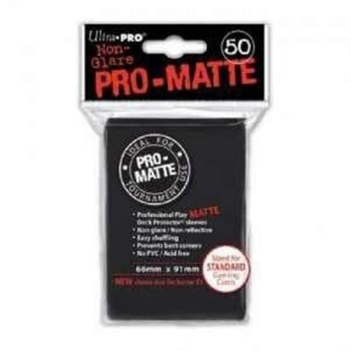 Ultra Pro - Pro Matte Standard 50 Sleeves Black