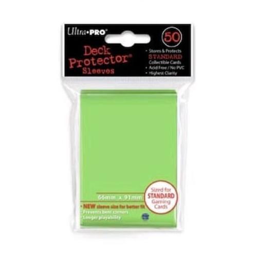 Ultra Pro Sleeves Standard Size 50 Lime Green