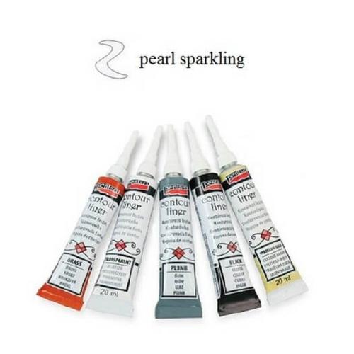 Contour Liner Pentart 20ml - Pearl Sparkling