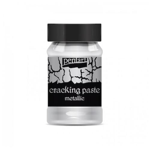 Cracking Paste Metallic 100ml Pentart, Silver
