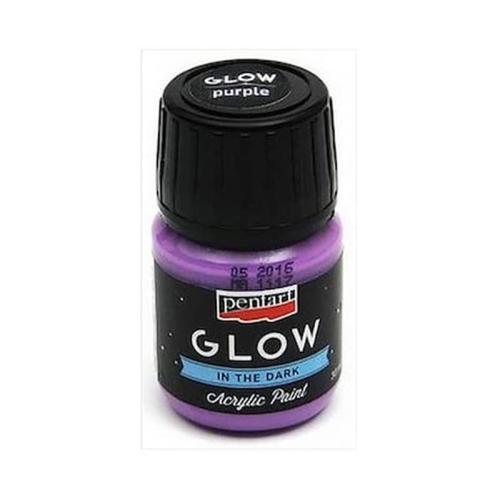 Glow In The Dark Pentart 30ml - Lilac
