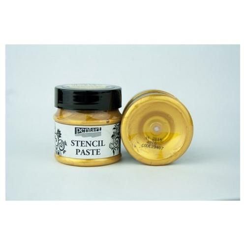 Stencil Paste Pearl Pentart 50ml - Gold